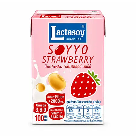 Lactasoy Soyyo Strawberry 100ml