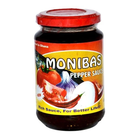 Monibas Pepper Sauce (Shito) 400g