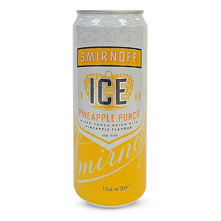 Smirnoff Ice Pineapple Punch Can 330ml