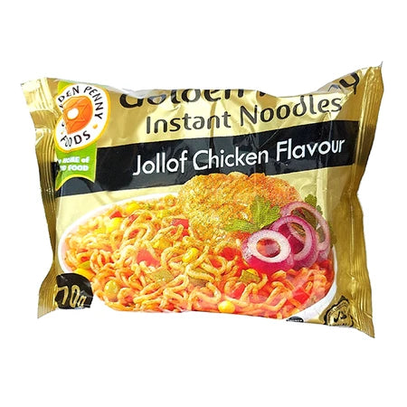 Golden Penny Noodles Jollof Chicken Flavour 70g