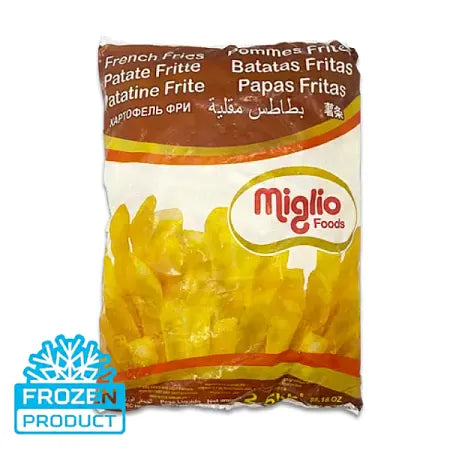 Miglio Frozen French Fries 9Mmx9Mm 2.5kg