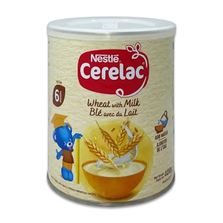 Nestle Cerelac Wheat Milk No Refind Sugar 400g