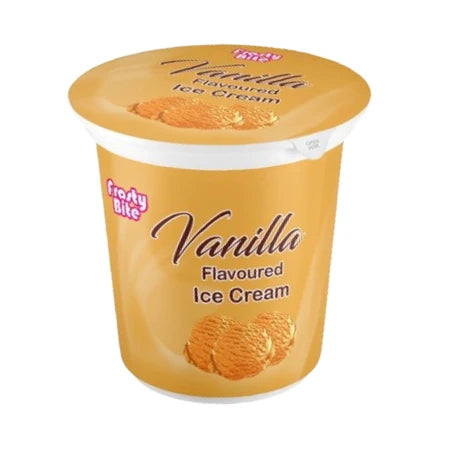 Frosty Bite Ice Cream Cup Vanilla 150ml