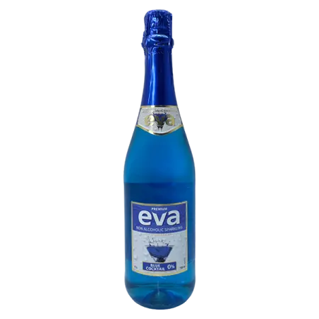 Eva Blue Cocktail Sparkling Drink 750ml