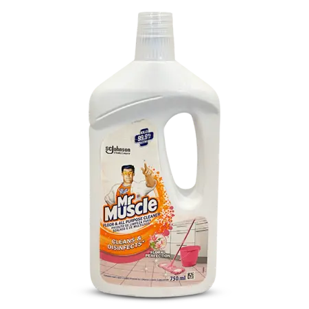 Mr. Muscle Floor & All Purpose Cleaner Disinfectant Floral 750ml