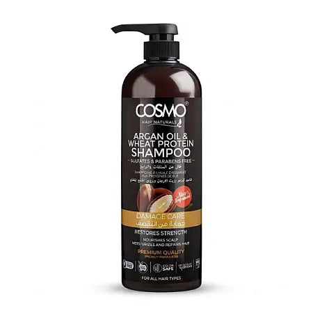 Cosmo Argan & Wheat Protein Shampoo 1000ml