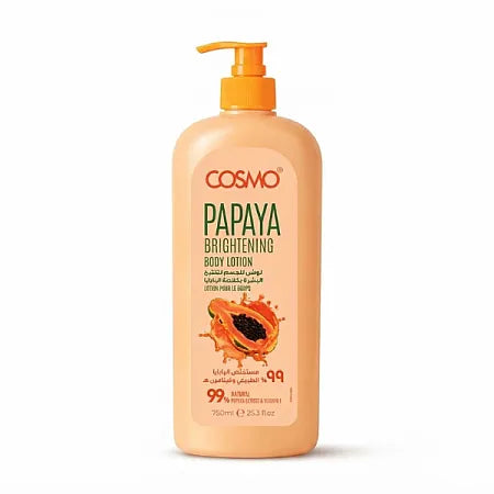 Cosmo Papaya Body Lotion 99% Natural 750ml
