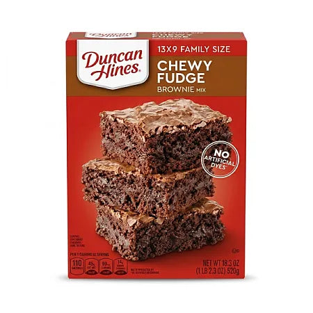 Duncan Hines Chewy Fudge Brownie Mix 18.3oz