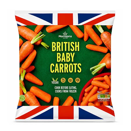Morrisons Baby Carrots 1kg