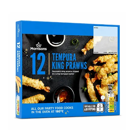 Morrisons 12 Tempura Prawns 156g