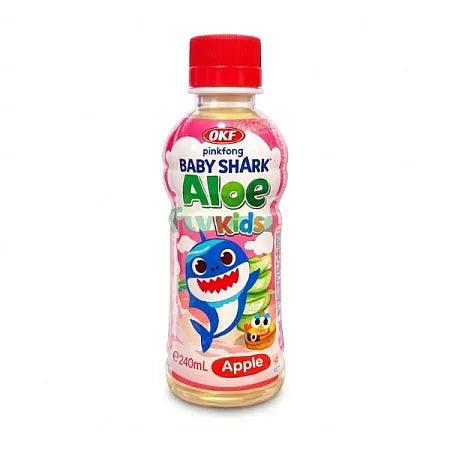 Okf Babyshark Aloe Kids Apple 240ml