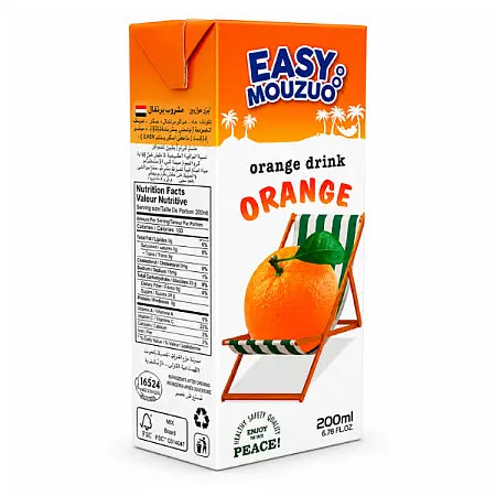 Easy Mouzuo Orange Juice 200ml