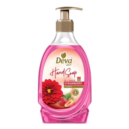Deva Lux Liquid Hand Strawberry Soap 350ml