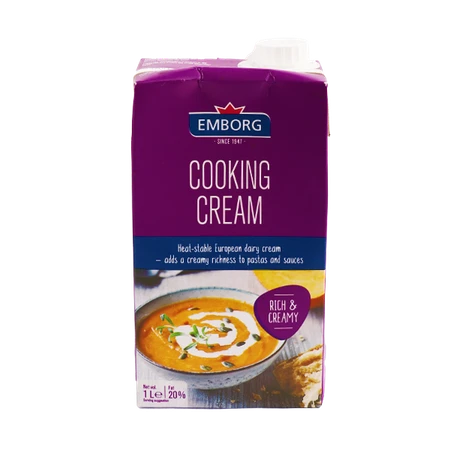 Emborg Cooking Cream 20% Fat 1ltr