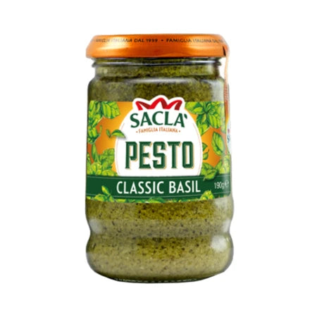 Sacla Classic Basil Pesto 190g