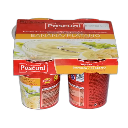 Pascual Yoghurt Banana Flavor 4125g