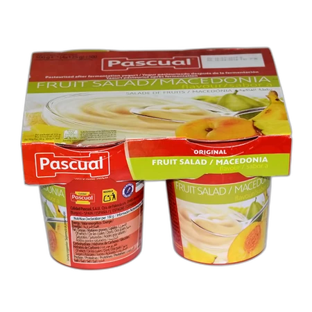 Pascual Yoghurt Fruits Salad Flavor 125g