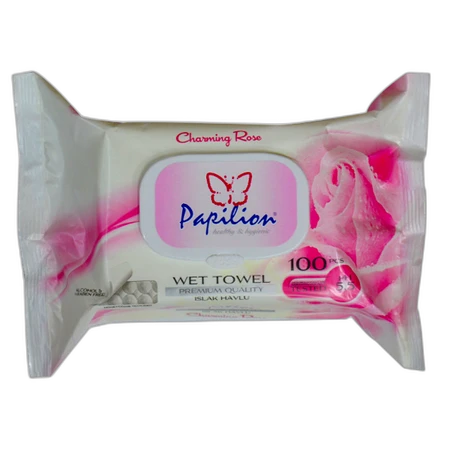 Papilion Rose Wet Towels 100pcs