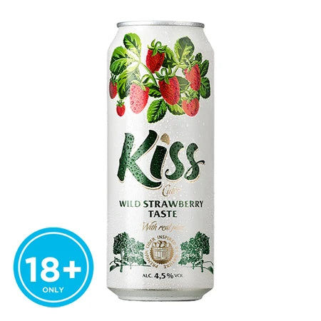 Kiss Cider Wild Strawberry 500ml