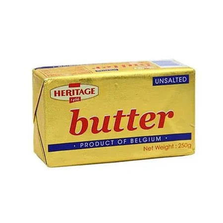 Heritage Unsalted Butter 82% Fat 200g