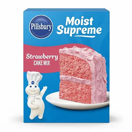 Pillsbury Cake Mix Strawberry 375g