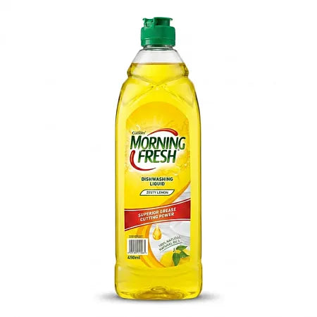 Cussons Morning Fresh DishWash Zesty Lemon 450ml