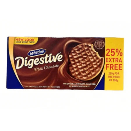 McVitie's Digestives Milk Chocolate 250g