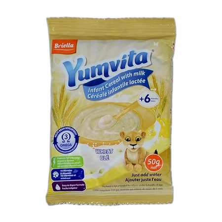 Yumvita Infant Cereal Wheat 50g