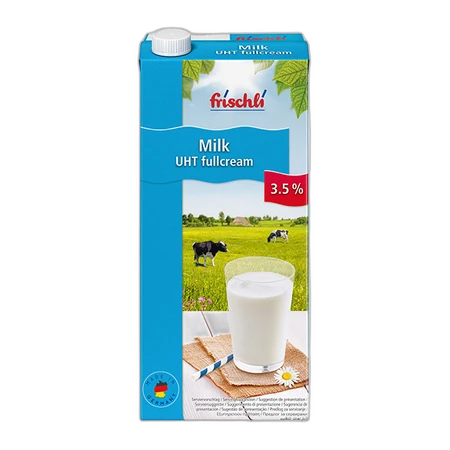 Frischli Full Cream Uht Milk 1ltr