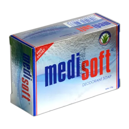 Medisoft Deodorant Premium Soap White 175g
