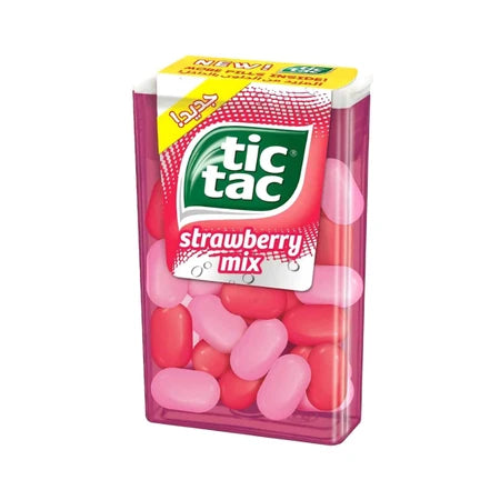 Tic Tac Strawberry Mix 10.2g