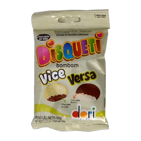 Disqueti Bombom Vice Versa Choco Lentils 60g
