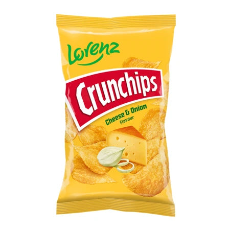 Lorenz Crunch chips Chees onion 100g