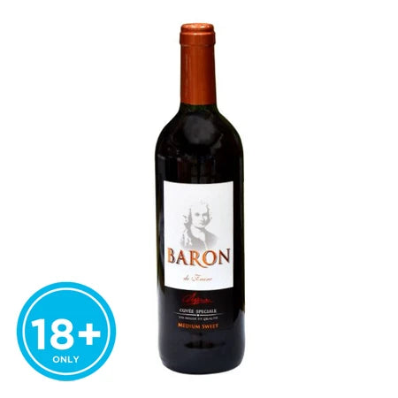 Baron De Franc Medium Sweet Red Wine 750ml