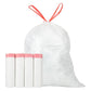 Evp Easy Tie Trash Bag White 15ltr