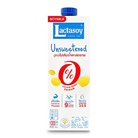 Lactasoy Soymilk Unsweetened 1ltr