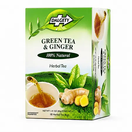 Dalgety Green Tea & Ginger 40g