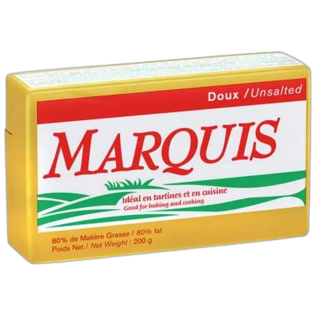 Elle & Vire Marquis Unsalted 80% Fat 200g