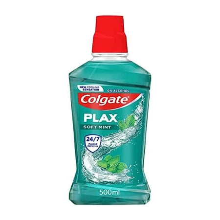 Colgate Mouthwash Plax Icy Soft Mint 500ml