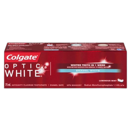 Colgate Toothpaste Optic White Base 75ml