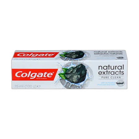 Colgate Toothpaste Naturals Extracts Charcoal + Mint 75ml