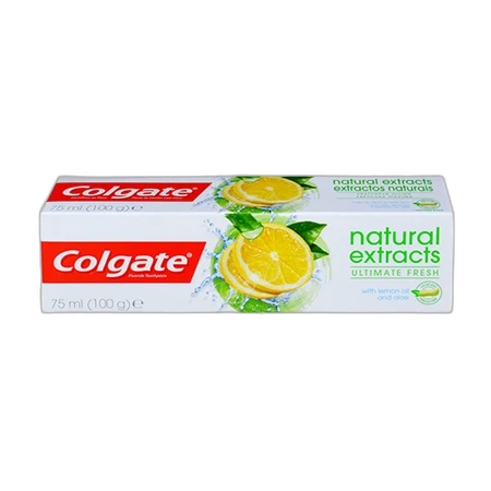 Colgate Toothpaste Natural Extracts Lemon Oil 75ml