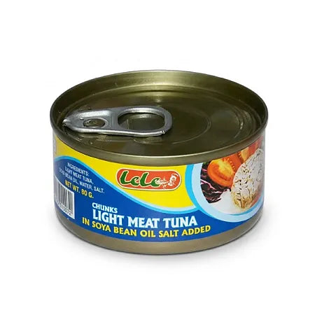 Lele Tuna Chunks In Soya Bean Oil 80g