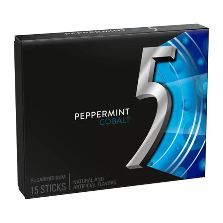 Wrigley 5 Peppermint Cobalt Gum