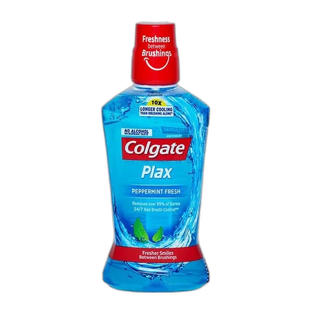 Colgate Mouth Wash Plax Peppermint 500ml