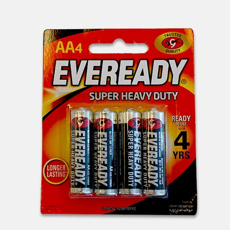 Eveready Battery Super Heavy Duty Aa4