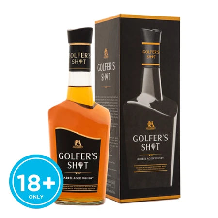 Golfer's Shot Barrel Whisky 750ml