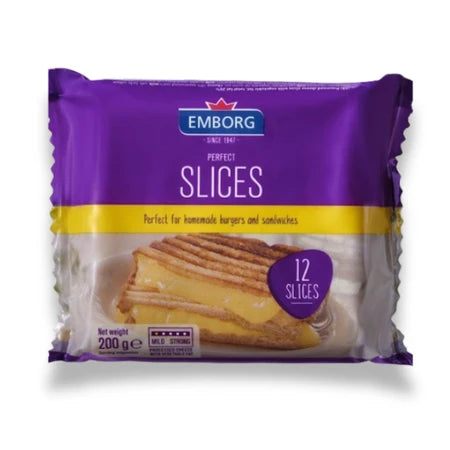 Emborg Perfect Slices Cheese 200g
