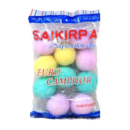 Saikirpa Naphthalene Balls Jumbo Coloured 300g