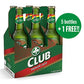 Club Lager Premium Mini Beer 330ml 6 Pack